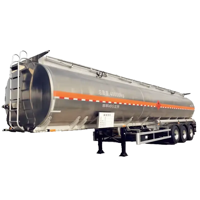 Kales 45,000L aluminum alloy tanker semi-trailer for sale