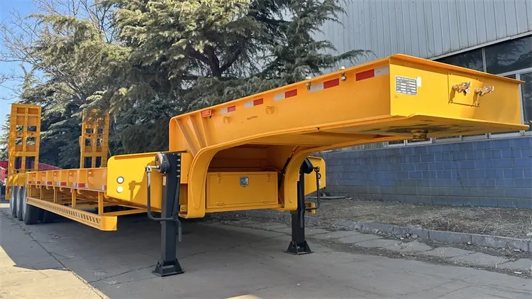 3 axle 80 ton Kales lowboy trailer for sale