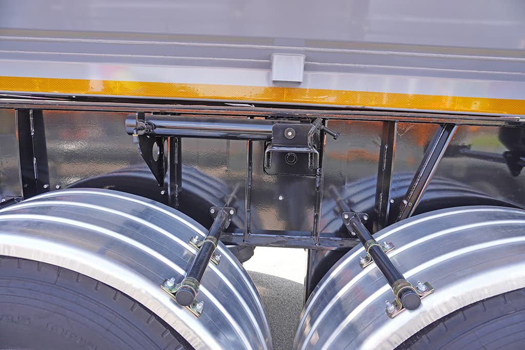 3-axle U-shaped Rear Dumper Semi-trailer Rear tipper truck for sale